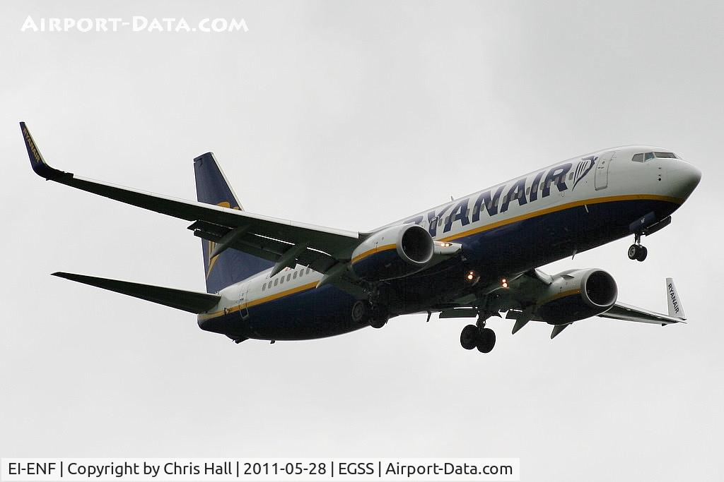 EI-ENF, 2010 Boeing 737-8AS C/N 35034, Ryanair