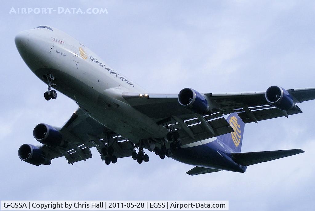 G-GSSA, 1999 Boeing 747-47UF C/N 29256, Global Supply Systems