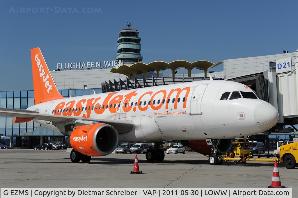 G-EZMS, 2004 Airbus A319-111 C/N 2378, Easyjet Airbus 319