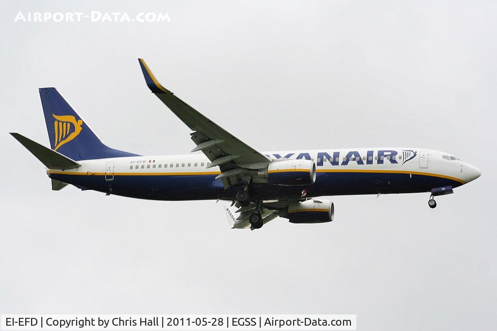 EI-EFD, 2009 Boeing 737-8AS C/N 35011, Ryanair