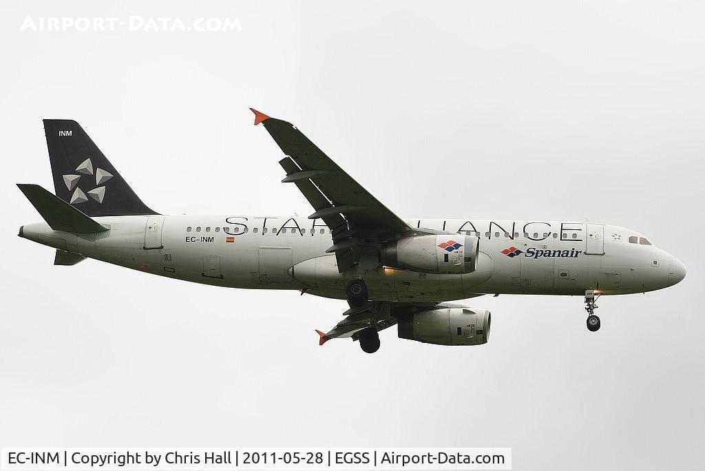 EC-INM, 2003 Airbus A320-232 C/N 1979, Spanair in Star Alliance scheme