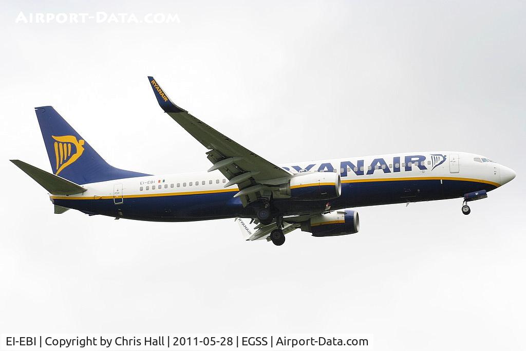 EI-EBI, 2009 Boeing 737-8AS C/N 37527, Ryanair