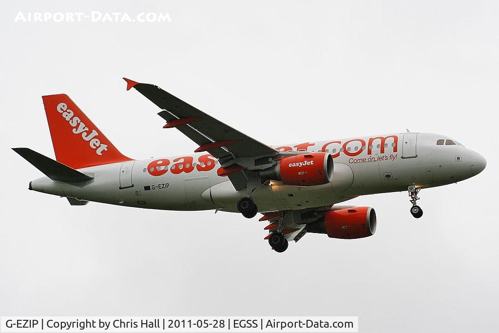 G-EZIP, 2005 Airbus A319-111 C/N 2514, easyJet
