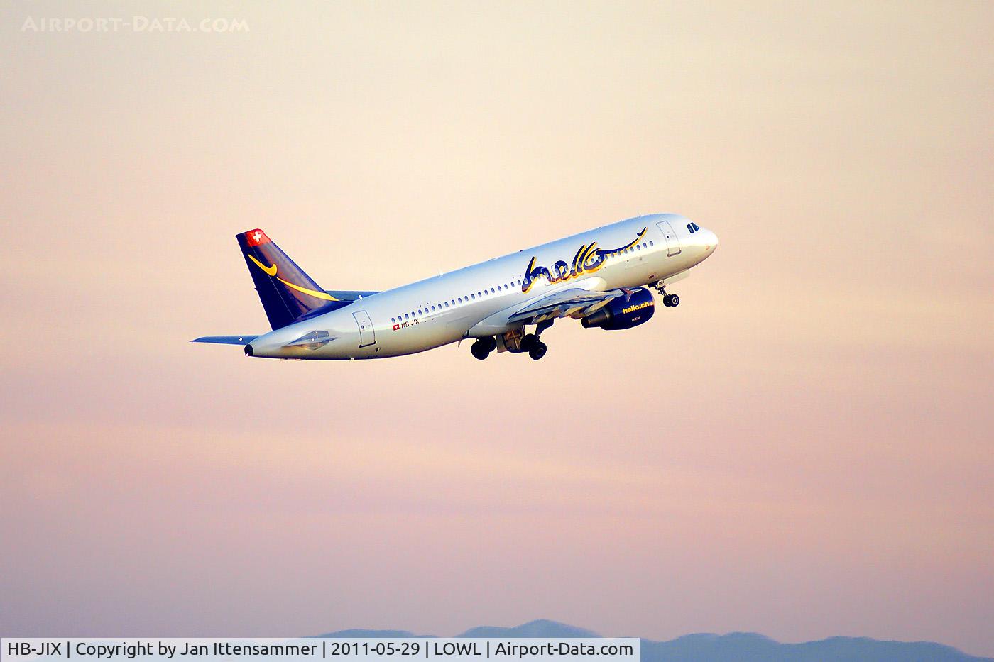 HB-JIX, 2000 Airbus A320-214 C/N 1210, HB-JIX @ LOWL