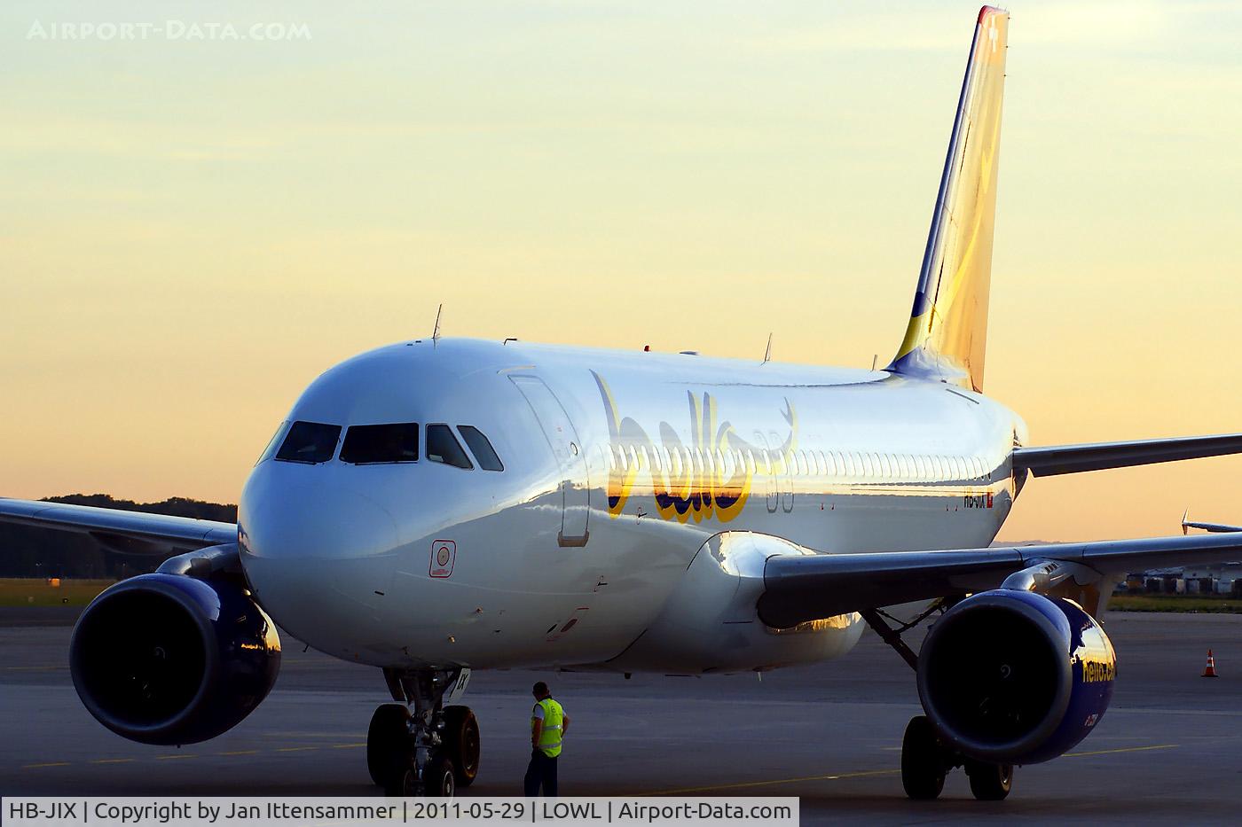 HB-JIX, 2000 Airbus A320-214 C/N 1210, HB-JIX @ LOWL
