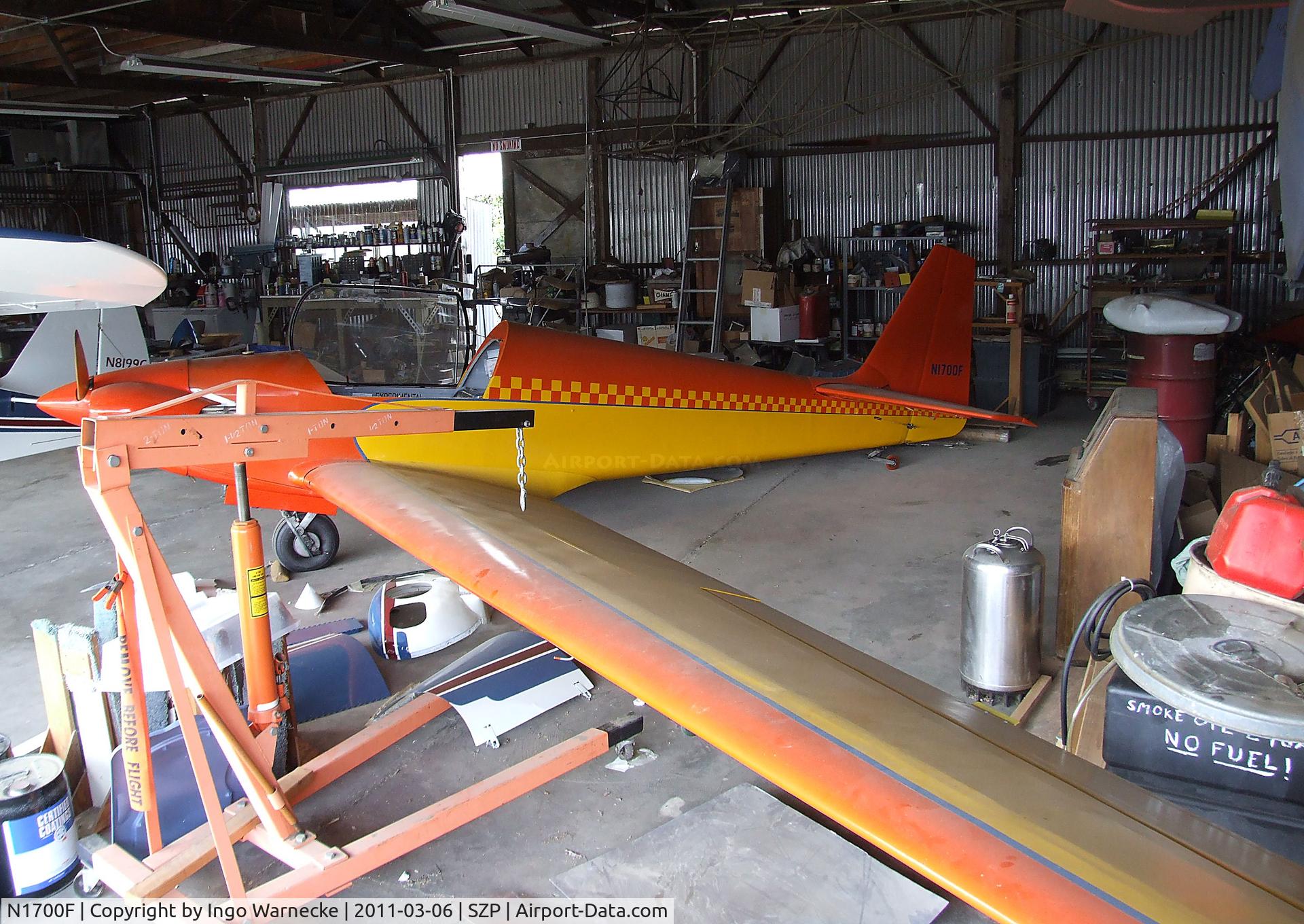 N1700F, 1967 Sportavia-Putzer Fournier RF-4D C/N 4054, Fournier (Sportavia-Pützer) R.F.4D at Santa Paula airport during the Aviation Museum of Santa Paula open Sunday