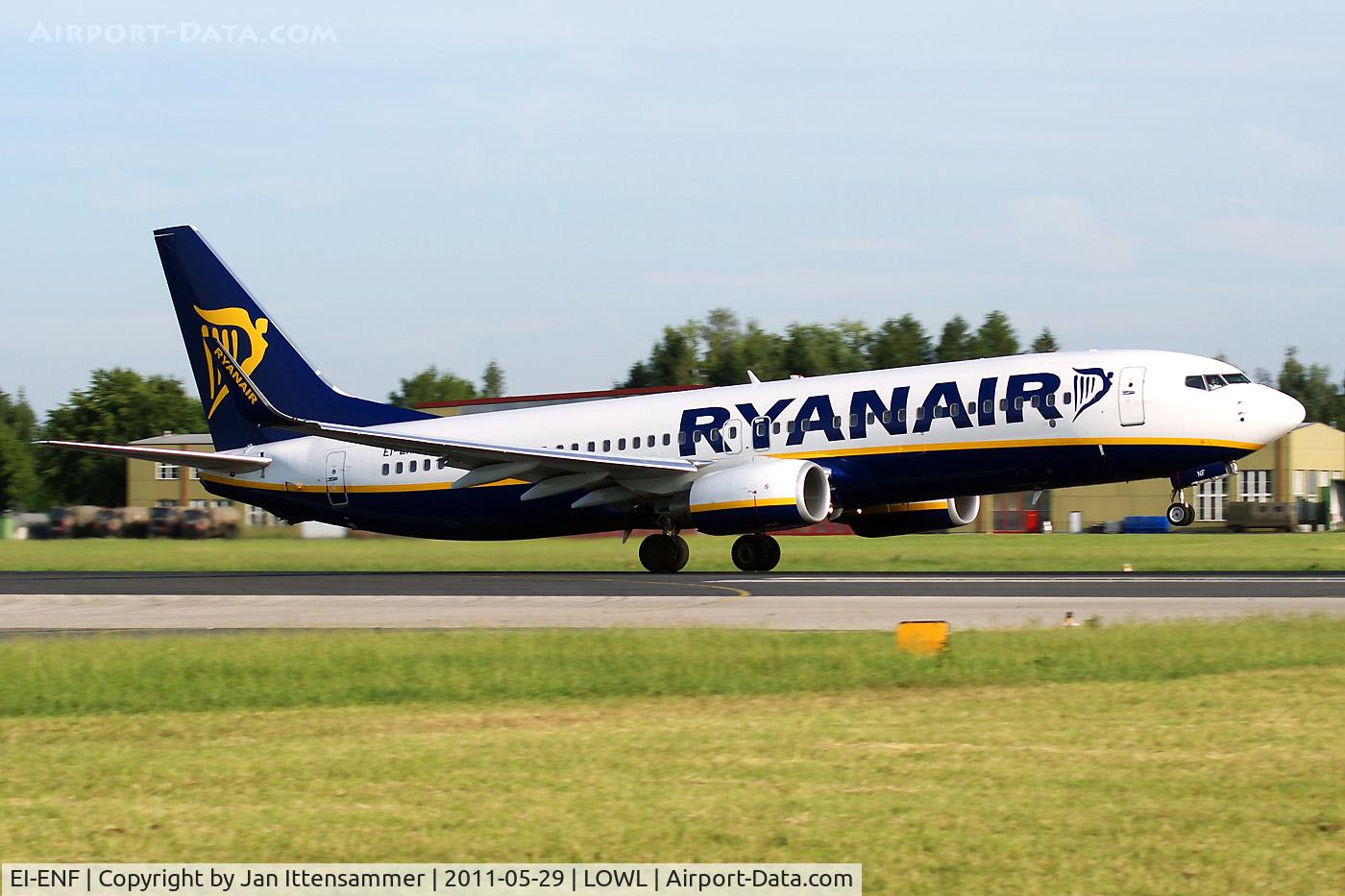 EI-ENF, 2010 Boeing 737-8AS C/N 35034, EI-ENF @ LOWL