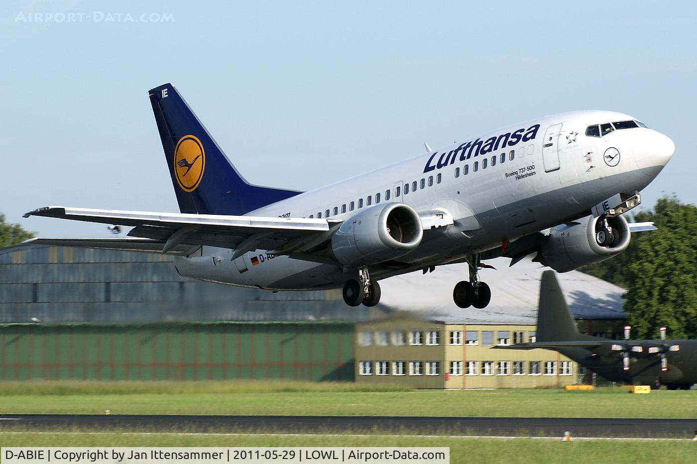 D-ABIE, 1990 Boeing 737-530 C/N 24819, D-ABIE @ LOWL
