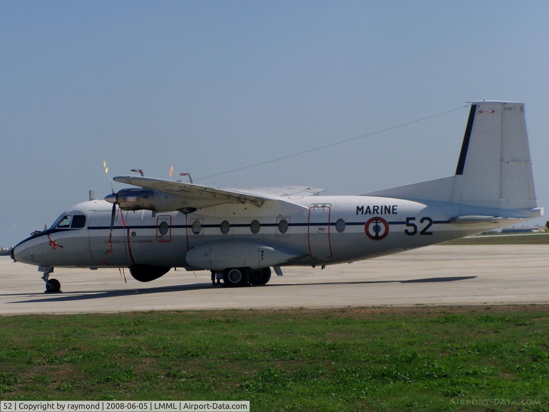 52, Aerospatiale N-262A-34 Fregate C/N 52, Nord262   52 French Navy