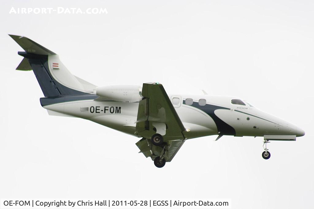 OE-FOM, 2009 Embraer EMB-500 Phenom 100 C/N 50000092, Flyfast GmbH