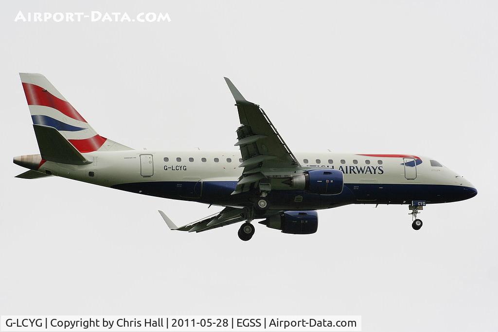 G-LCYG, 2009 Embraer 170STD (ERJ-170-100STD) C/N 17000300, Cityflyer Express