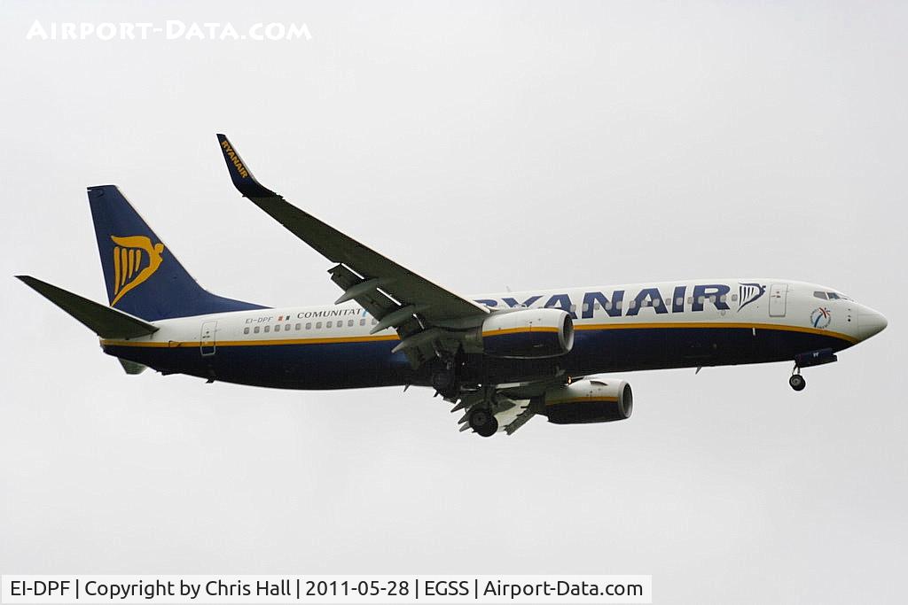EI-DPF, 2007 Boeing 737-8AS C/N 33606, Ryanair