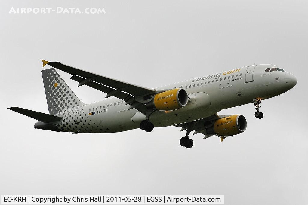 EC-KRH, 2008 Airbus A320-214 C/N 3529, Vueling Airlines