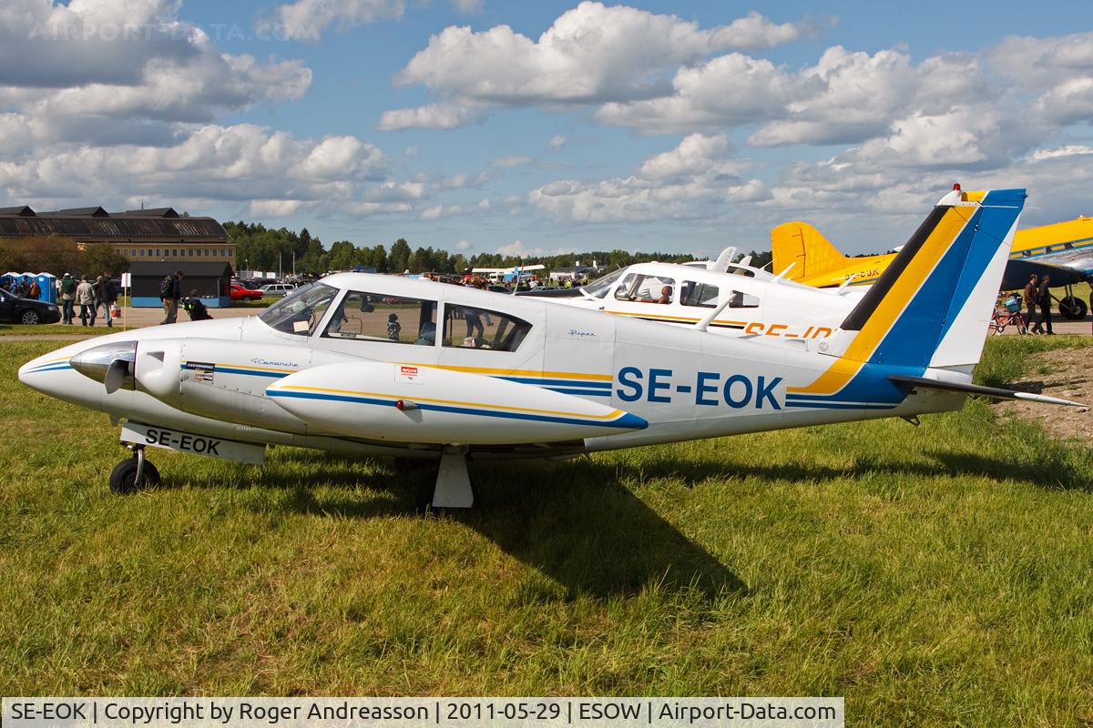 SE-EOK, 1963 Piper PA-30-160 Twin Comanche C/N 30-157, At Roll Out 2011