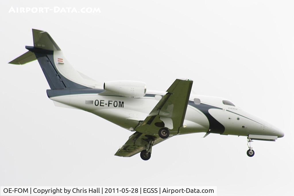 OE-FOM, 2009 Embraer EMB-500 Phenom 100 C/N 50000092, Flyfast GmbH