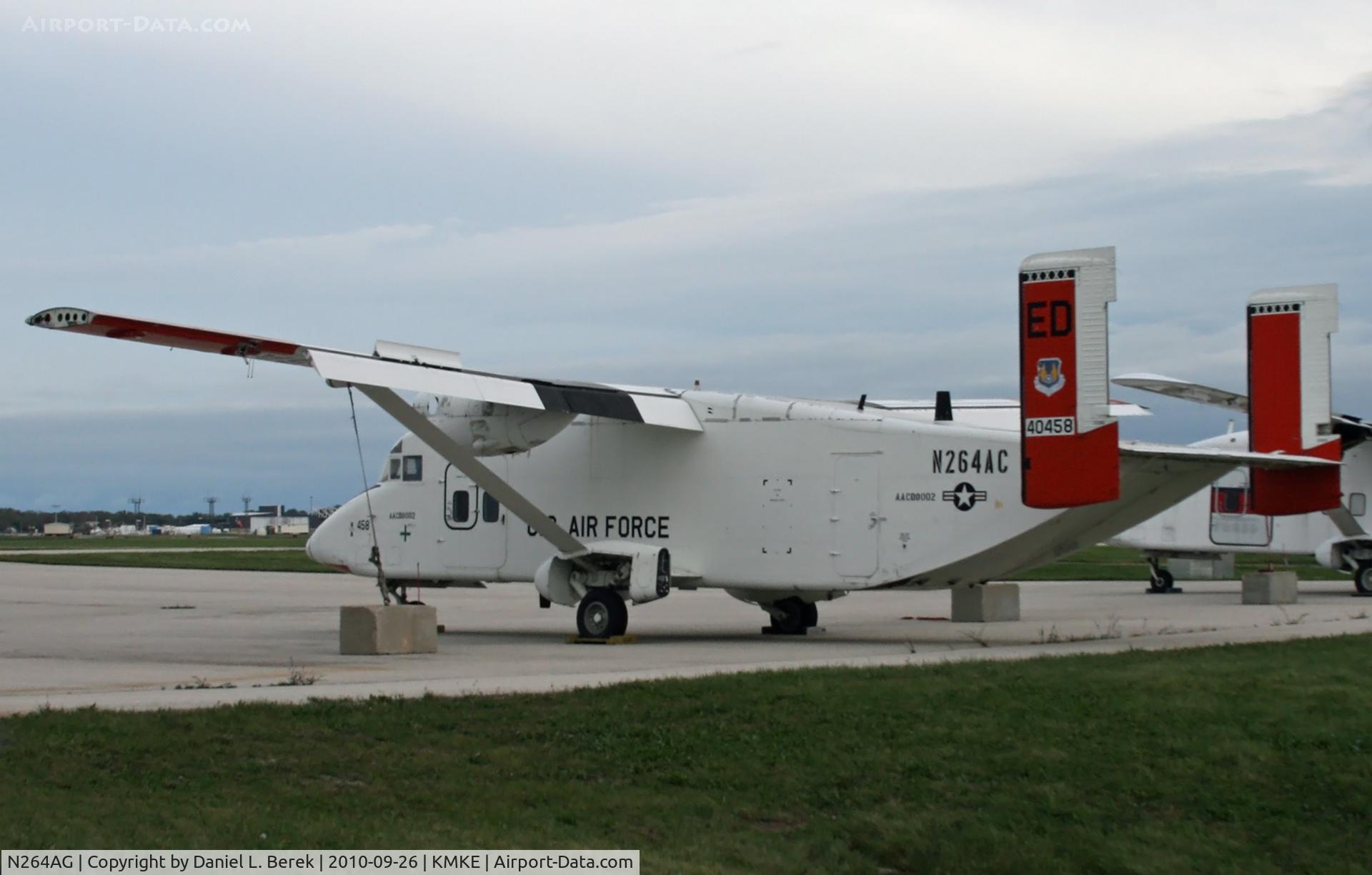 N264AG, Short C-23A Sherpa C/N SH3103, Bereft of engines and missing several parts, it doesn't look like this ship is going anywhere soon.
