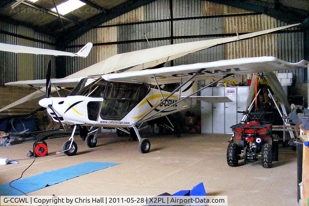 G-CGWL, 2011 Best Off Skyranger Nynja 912S(1) C/N BMAA/HB/601, at Plaistows Farm