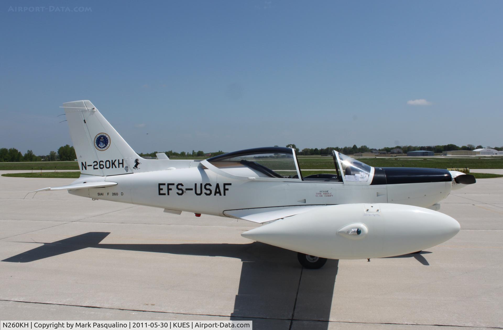 N260KH, 1986 SIAI-Marchetti SF-260D C/N 739, Siai-Marchetti F260D