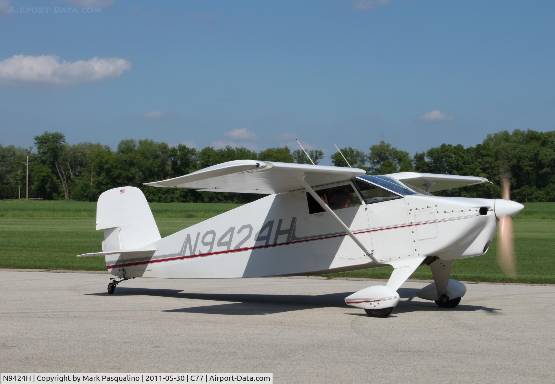 N9424H, 1962 Wittman W-8 Tailwind C/N 86, Tailwind W-8