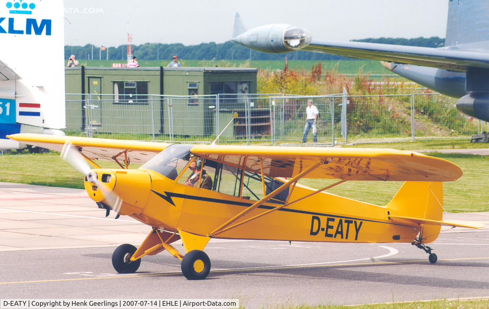 D-EATY, Piper L-18C Super Cub (PA-18-95) C/N 18-1511, Oldtimer Fly In , Aviodrome Aviation Museum at Lelystad Airport