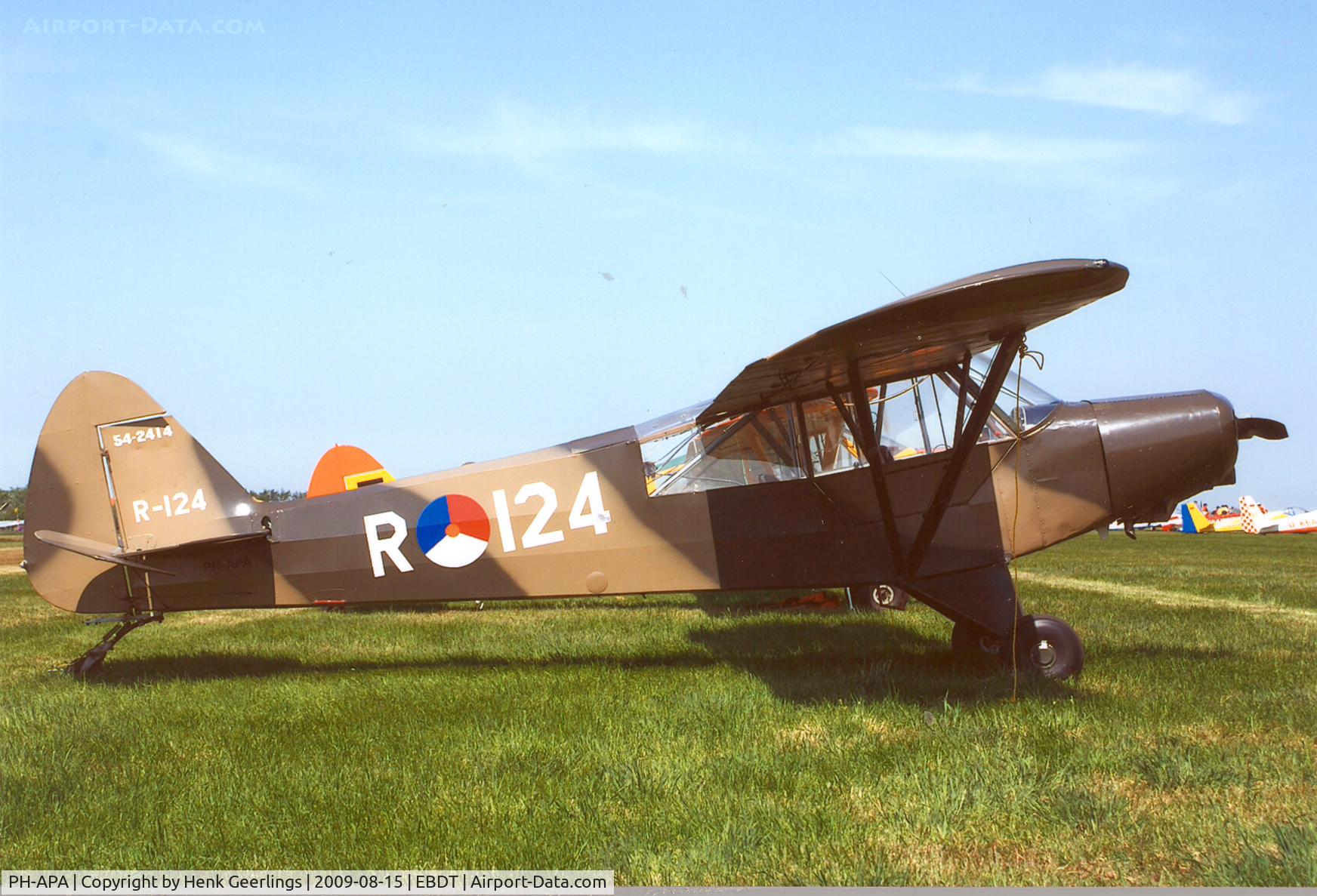 PH-APA, 1954 Piper L-21B Super Cub (PA-18-135) C/N 18-3814, Fly In at Schaffen Diest 2009  (EBDT)