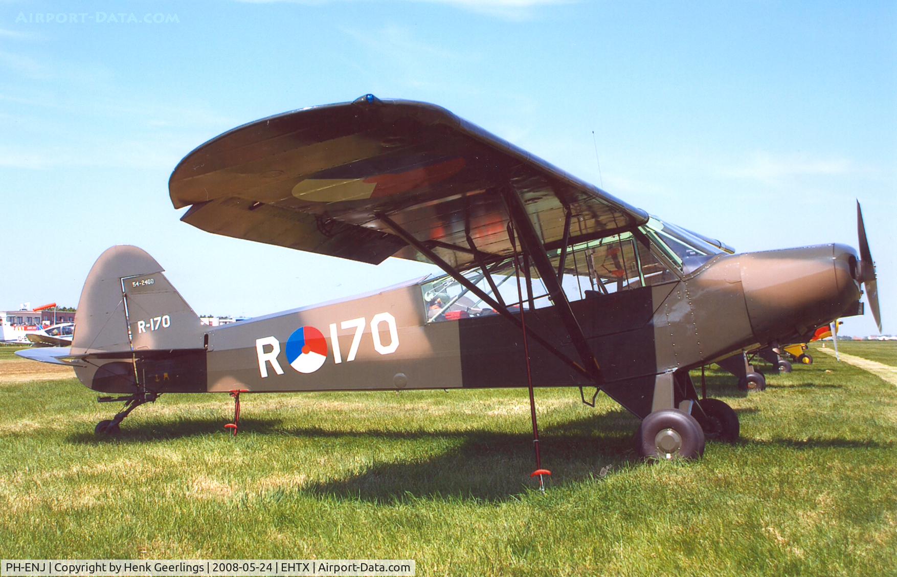 PH-ENJ, 1952 Piper L-21B Super Cub C/N 18-2540, Texel Fly In 2008
c/s R-170
