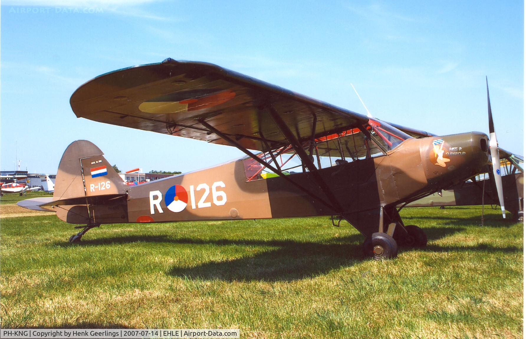 PH-KNG, Piper PA-18-135 Super Cub C/N 18-3816, Oldtimer Fly In , Aviodrome Aviation Museum