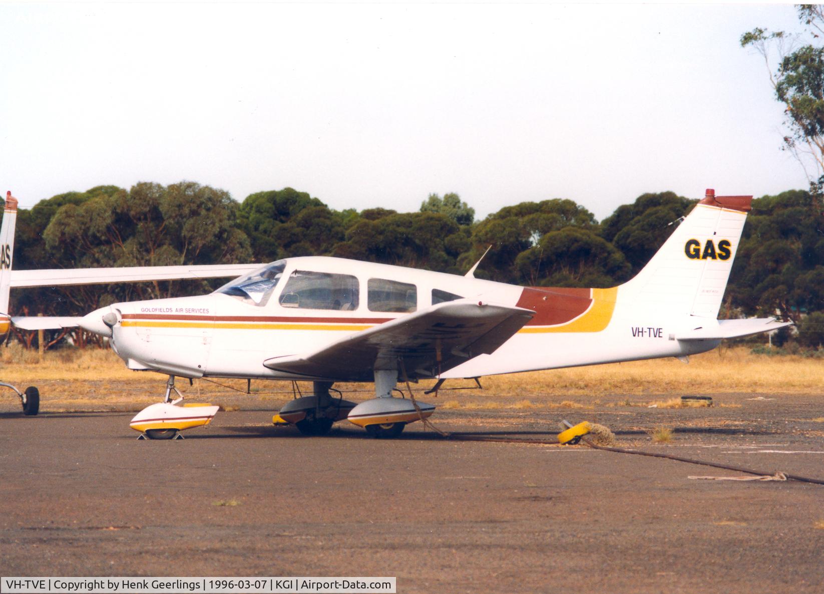VH-TVE, 1977 Piper PA-28-161 Warrior II C/N 28-7716050, Goldfields Air Services - GAS