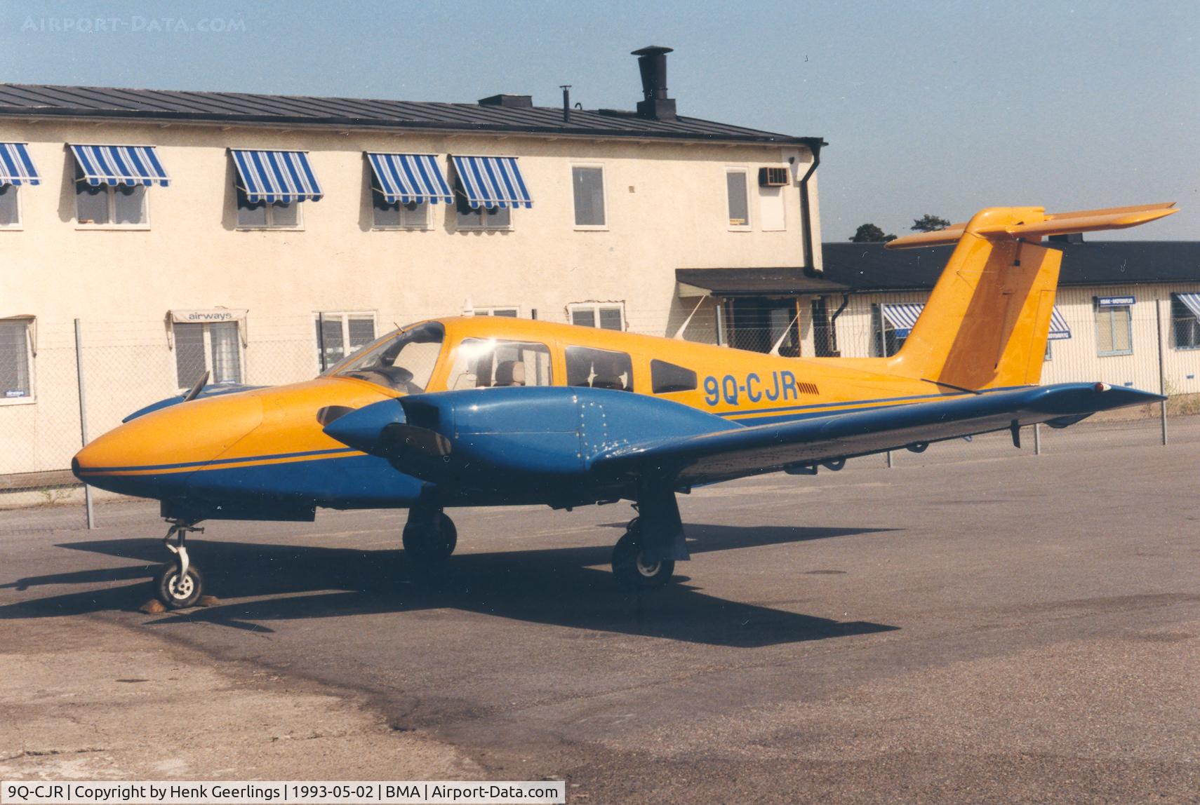9Q-CJR, 1980 Piper PA-44-180 Seminole Seminole C/N 44-8095018, Piper Seminole from Zaire