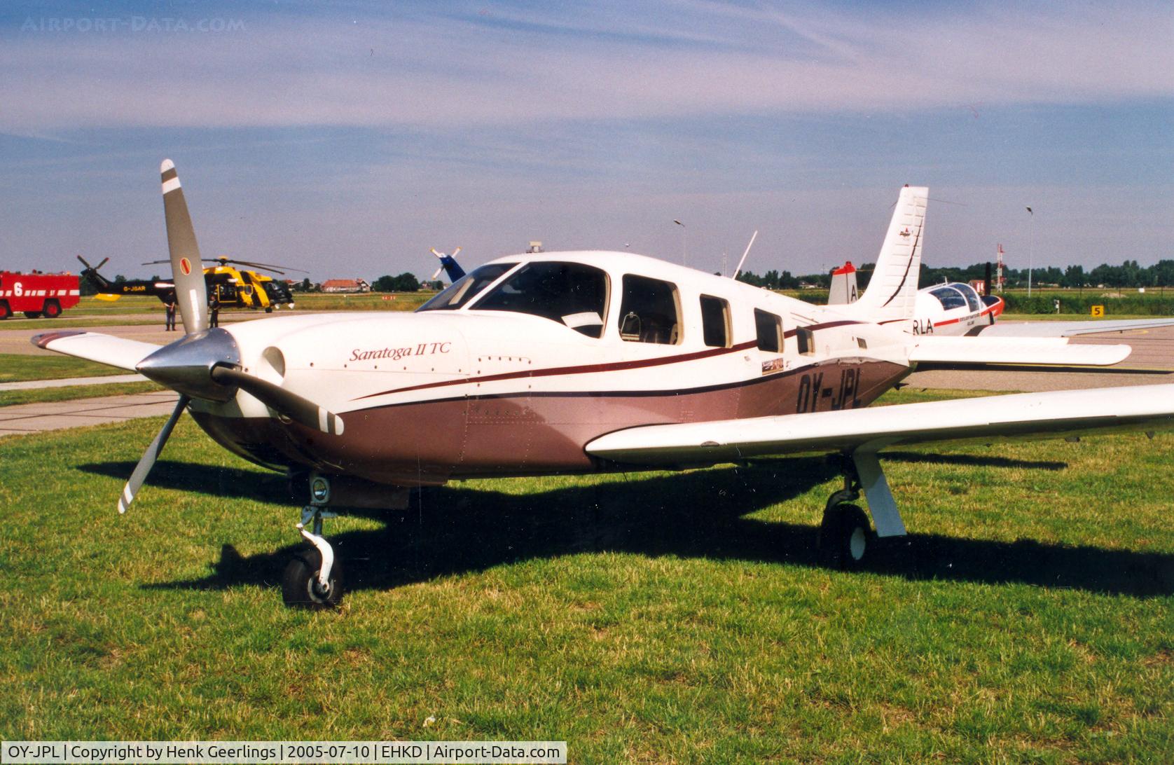OY-JPL, 2001 Piper PA-32R-301T Turbo Saratoga C/N 3257226, Den Helder / De Kooy air Show
