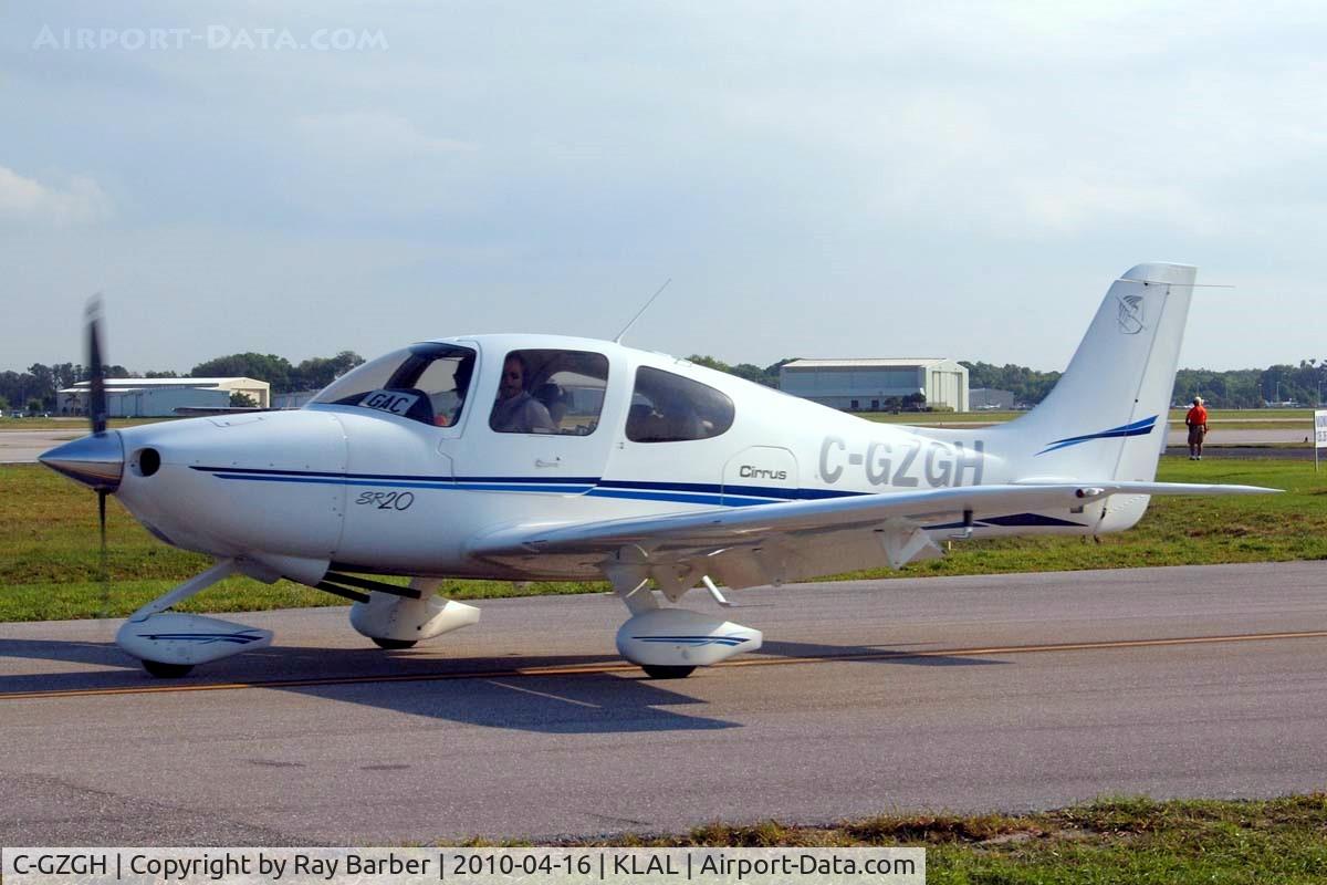 C-GZGH, 2003 Cirrus SR20 C/N 1343, Cirrus Design SR-20 [1343]  Lakeland-Linder~N 16/04/2010
