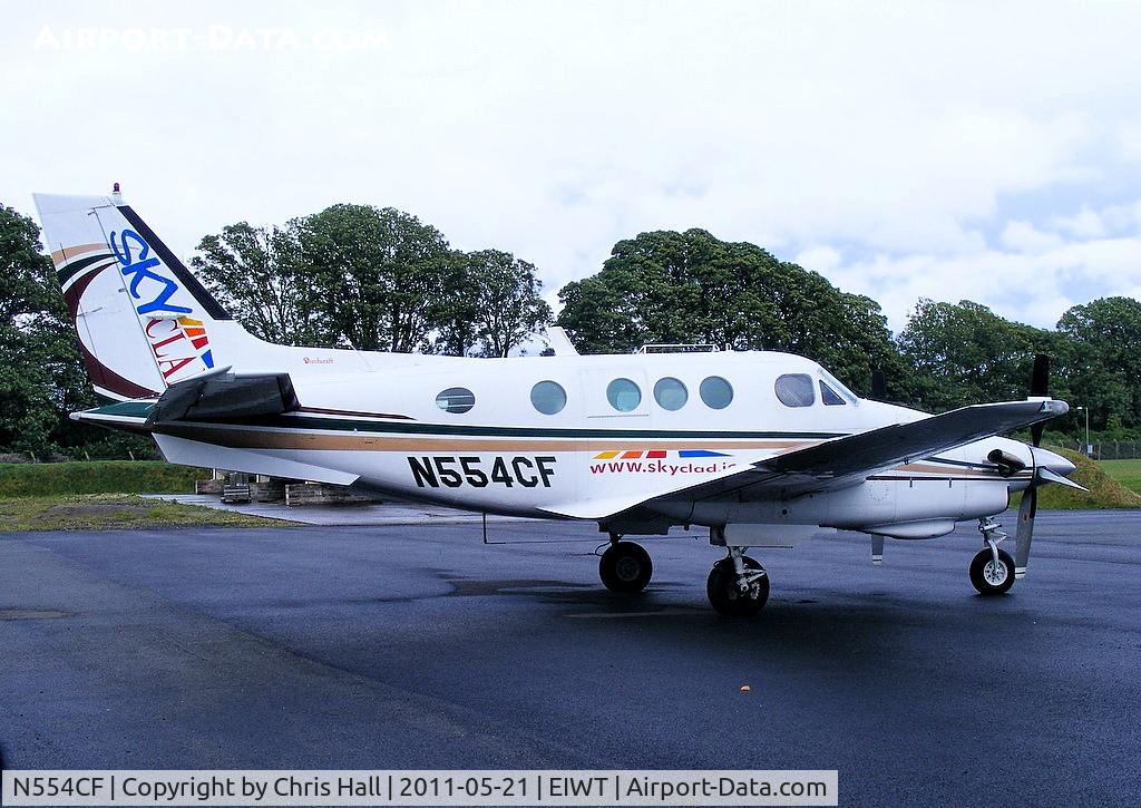 N554CF, 1973 Beech E-90 King Air C/N LW-66, Sky Clad Inc