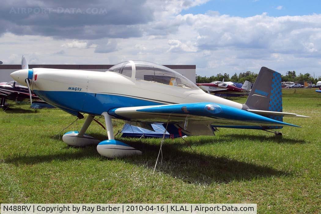 N488RV, 2005 Vans RV-8 C/N 81705, Van's RV-8 [81705] Lakeland-Linder~N 16/04/2010. Named 