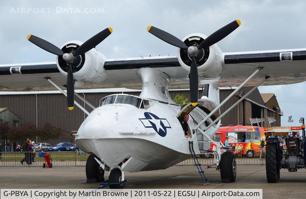 G-PBYA, 1944 Consolidated (Canadian Vickers) PBV-1A Canso A C/N CV-283, SHOT AT DUXFORD