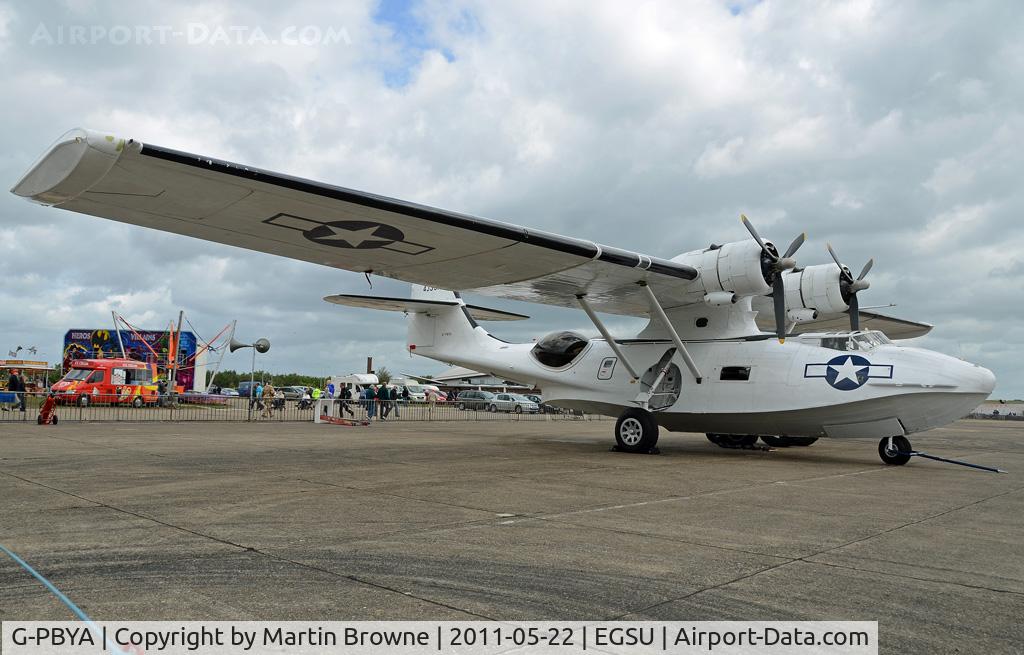 G-PBYA, 1944 Consolidated (Canadian Vickers) PBV-1A Canso A C/N CV-283, SHOT AT DUXFORD