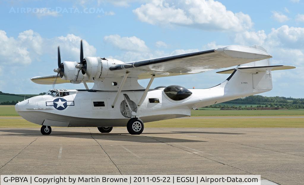 G-PBYA, 1944 Consolidated (Canadian Vickers) PBV-1A Canso A C/N CV-283, SHOT AT DUXFORD