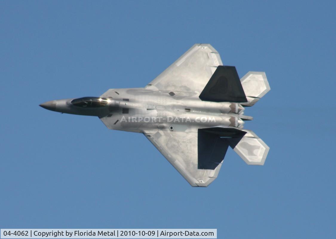 04-4062, 2004 Lockheed Martin F-22A Raptor C/N 4062, F-22A at Daytona