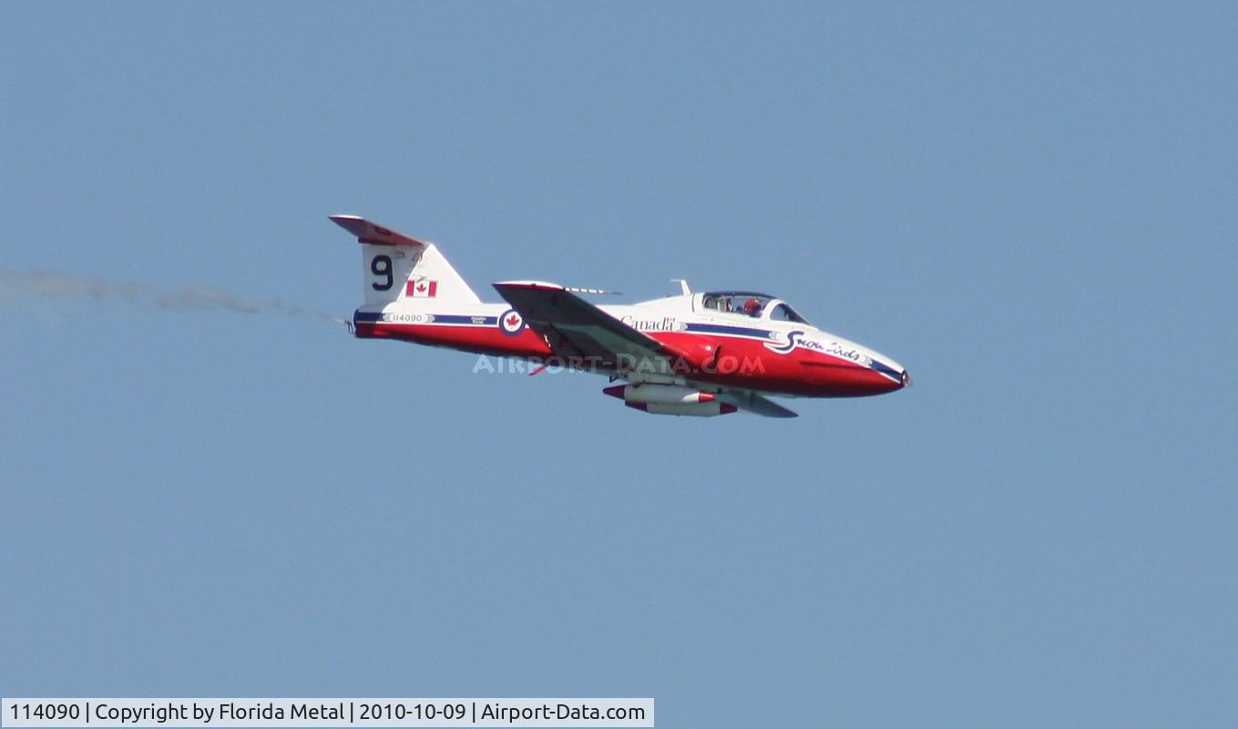 114090, Canadair CT-114 Tutor C/N 1090, Snowbirds over Daytona
