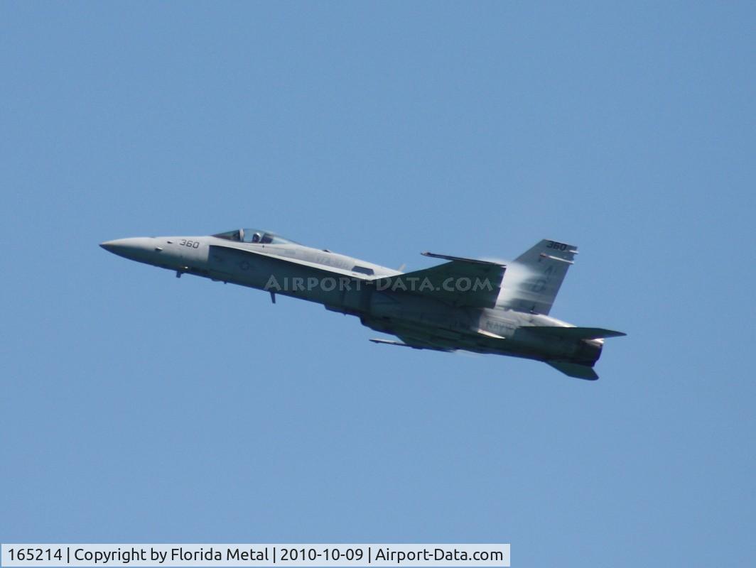 165214, McDonnell Douglas F/A-18C Hornet C/N 1394/C441, F/A-18C over Daytona