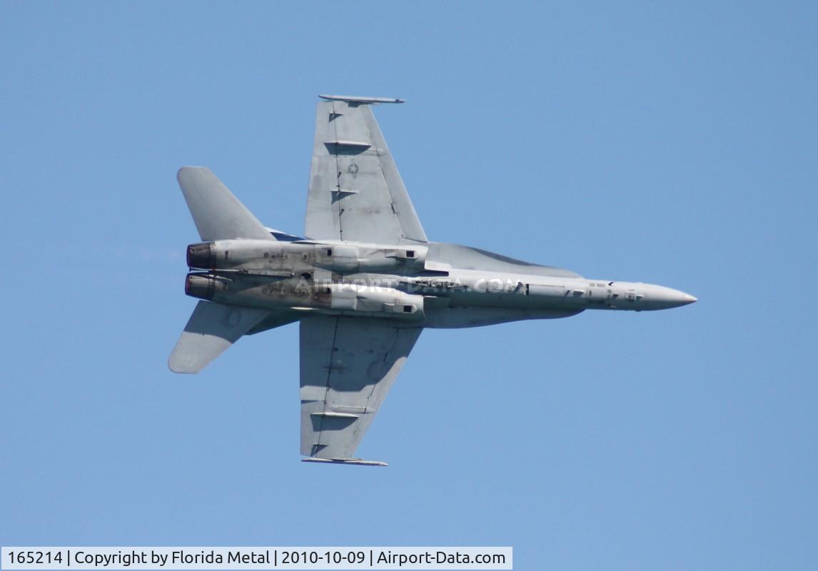 165214, McDonnell Douglas F/A-18C Hornet C/N 1394/C441, F-18 over Daytona