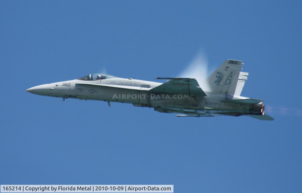 165214, McDonnell Douglas F/A-18C Hornet C/N 1394/C441, F-18 over Daytona