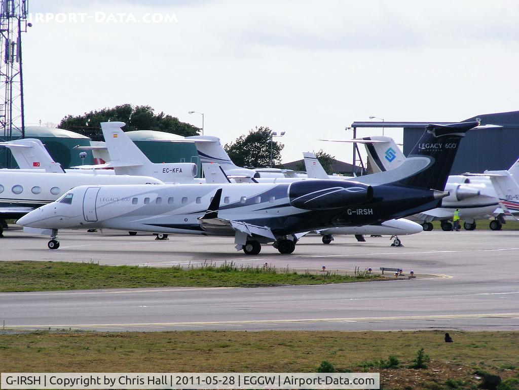 G-IRSH, 2008 Embraer EMB-135BJ Legacy C/N 14501048, London Executive Aviation