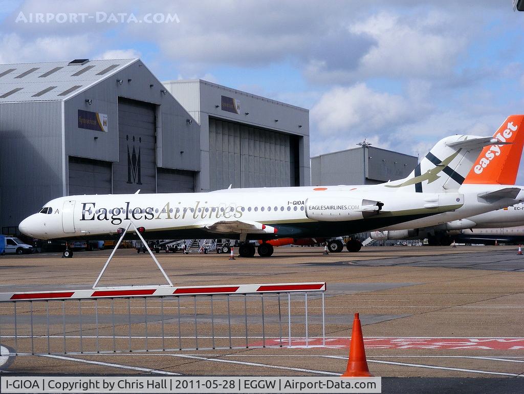 I-GIOA, 1990 Fokker 100 (F-28-0100) C/N 11315, Eagles Airlines