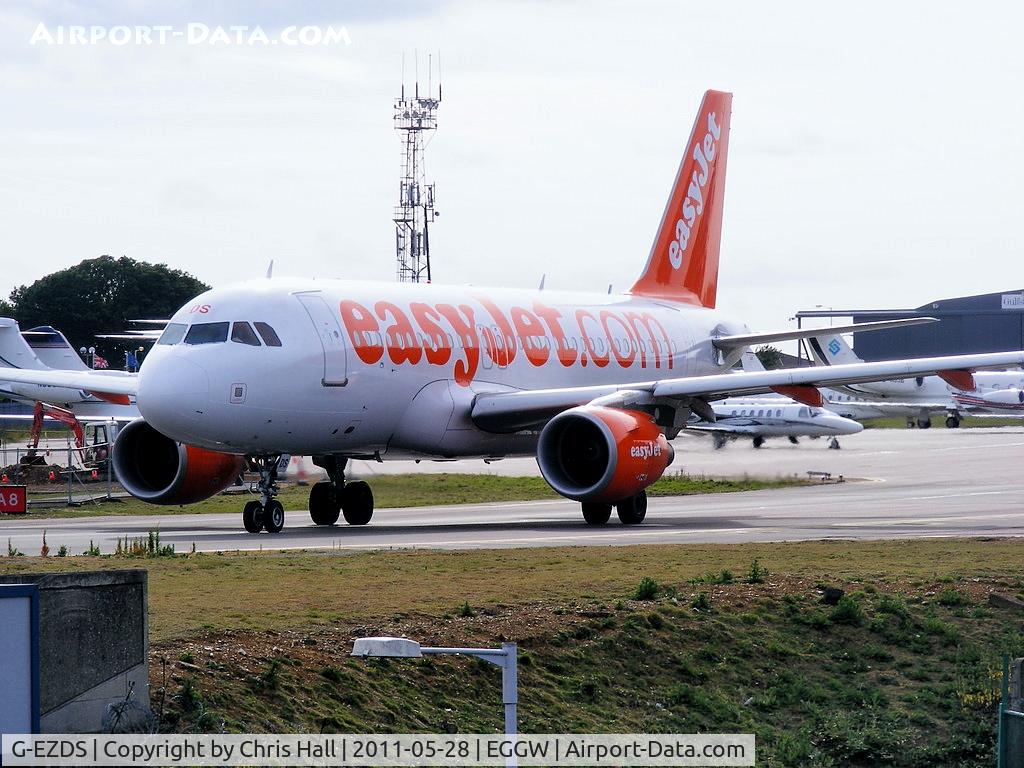 G-EZDS, 2008 Airbus A319-111 C/N 3702, easyJet