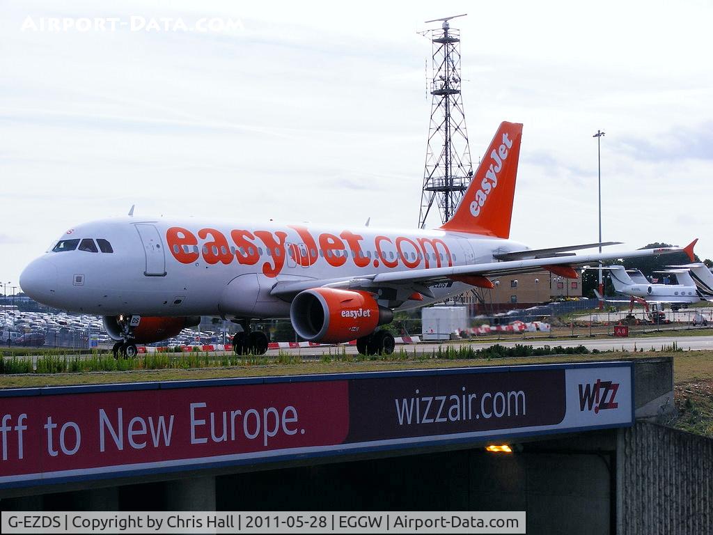 G-EZDS, 2008 Airbus A319-111 C/N 3702, easyJet