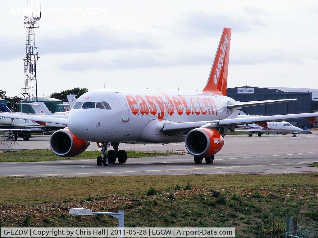 G-EZDV, 2008 Airbus A319-111 C/N 3742, easyJet