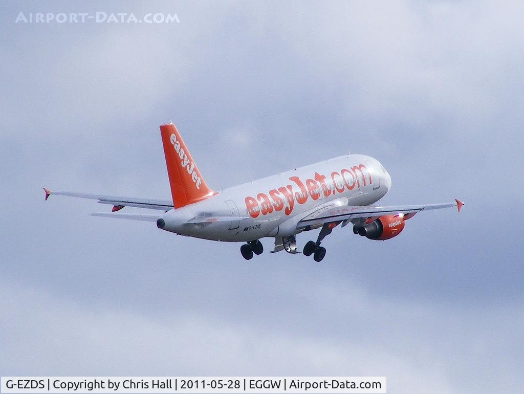 G-EZDS, 2008 Airbus A319-111 C/N 3702, easyJet