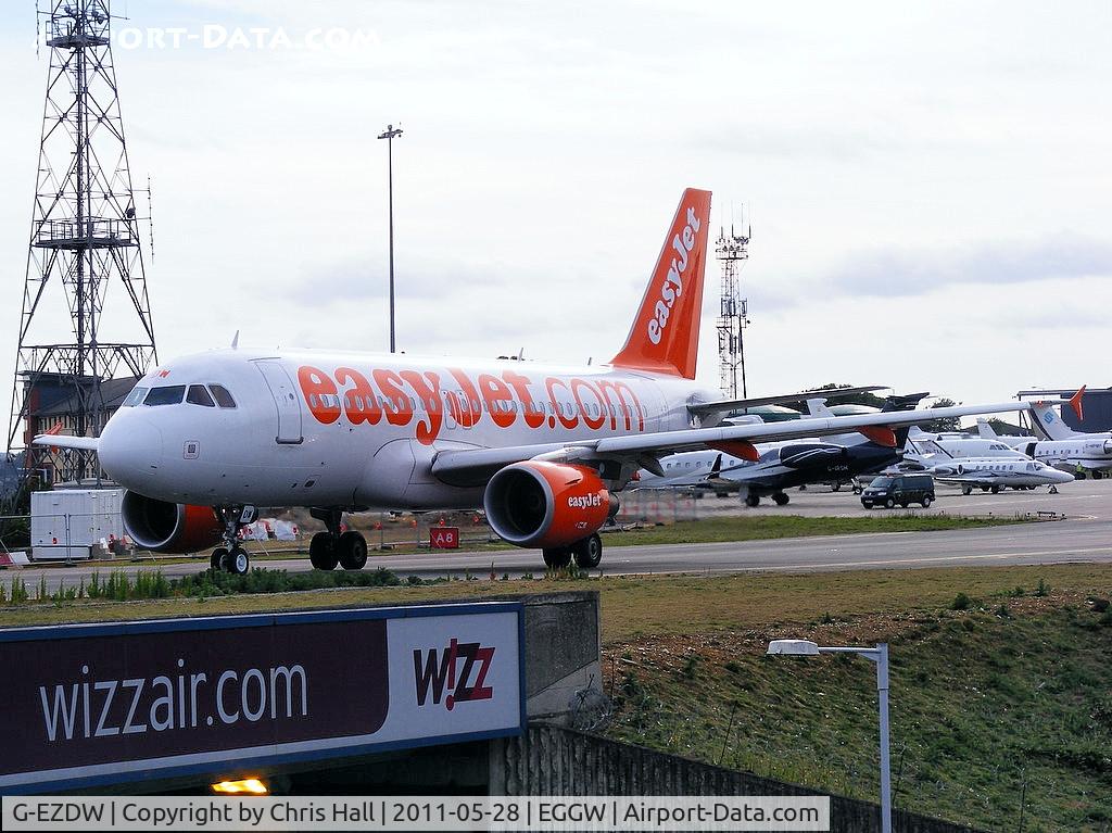 G-EZDW, 2008 Airbus A319-111 C/N 3746, easyJet