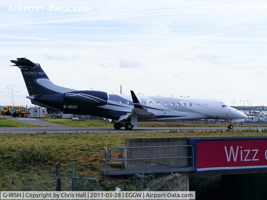 G-IRSH, 2008 Embraer EMB-135BJ Legacy C/N 14501048, London Executive Aviation