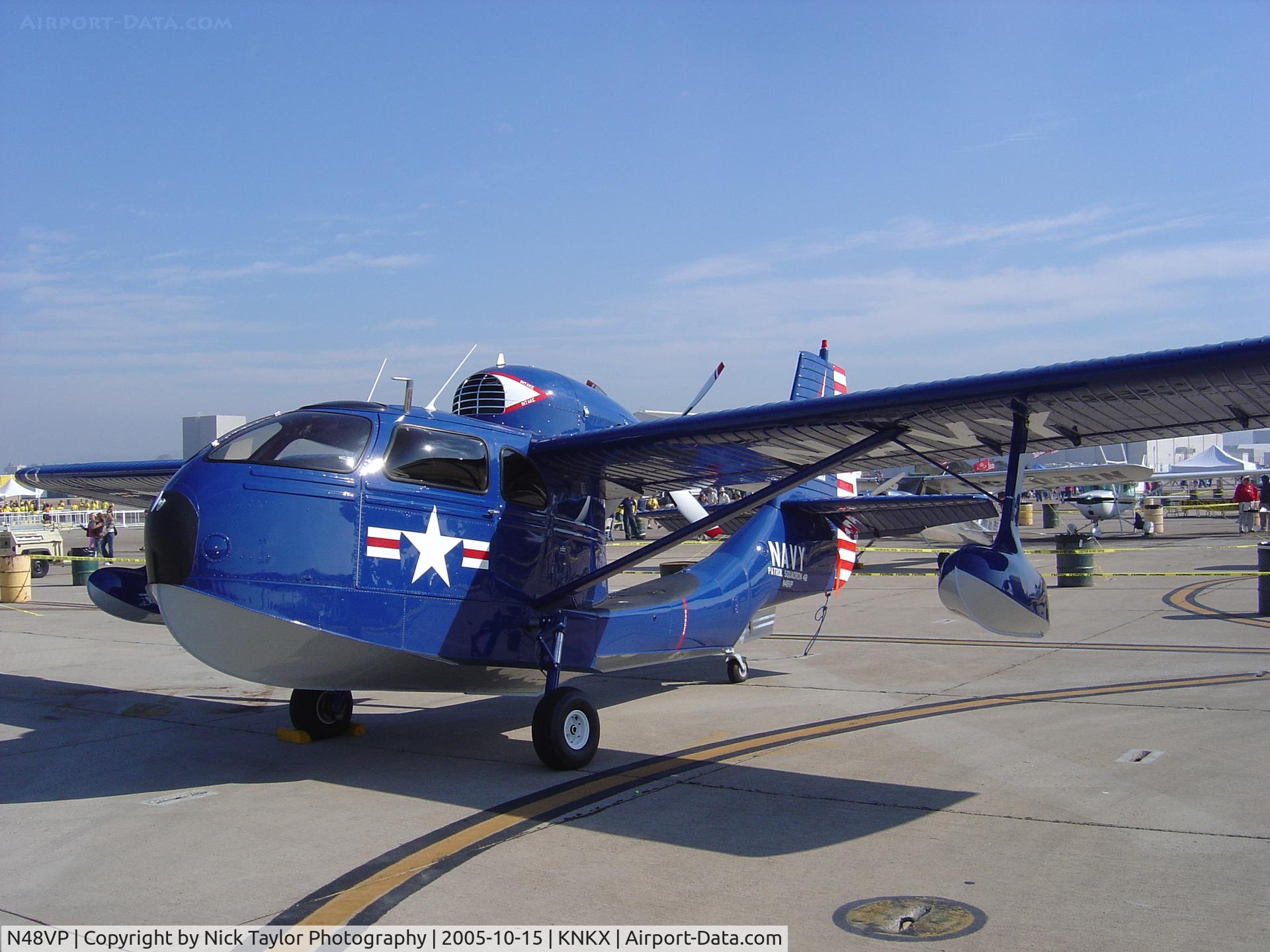 N48VP, 2005 Republic RC-3 Seabee C/N 001, A heavy restoration and engine replacement granted this seabee a new designation. On 1/21/11 the aircraft was involved in an accident at Shasta Lake in Redding, Ca. See link for more info/photos.